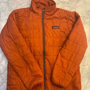 Kids Patagonia Orange Nano Puff Insulated Jacket